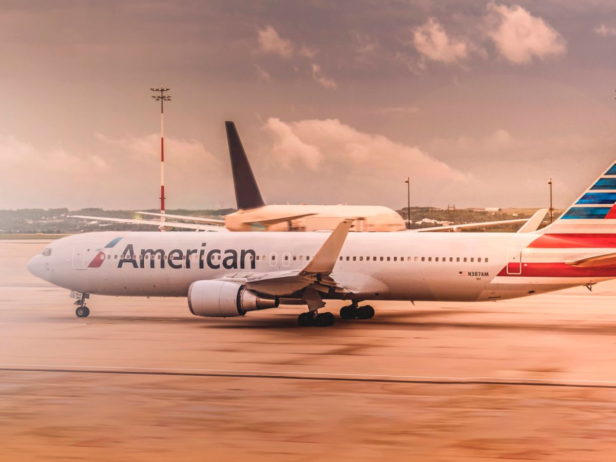 An Aircraft at Nashville airport